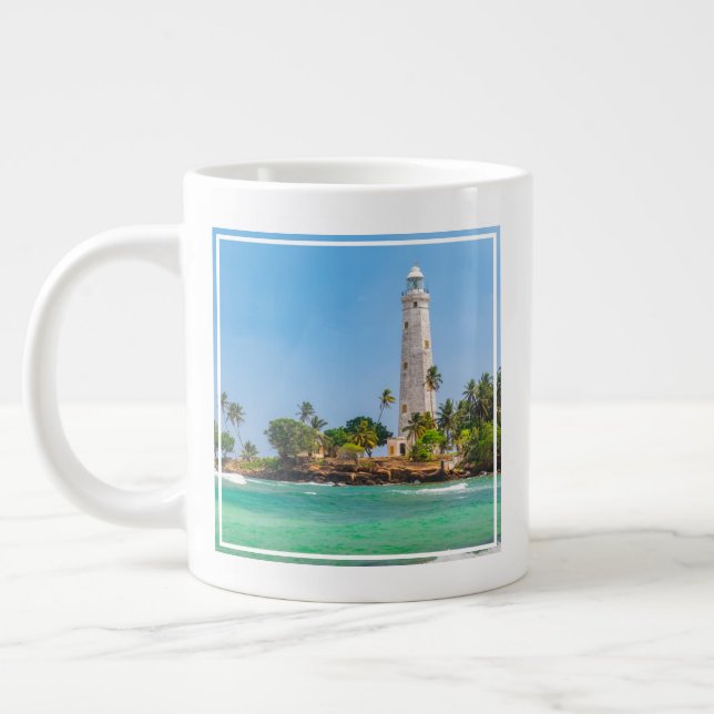 Leuchttürme | Dewundara Sri Lanka Jumbo-Tasse (Links)