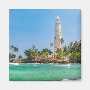 Leuchttürme Dewundara Sri Lanka Magnet