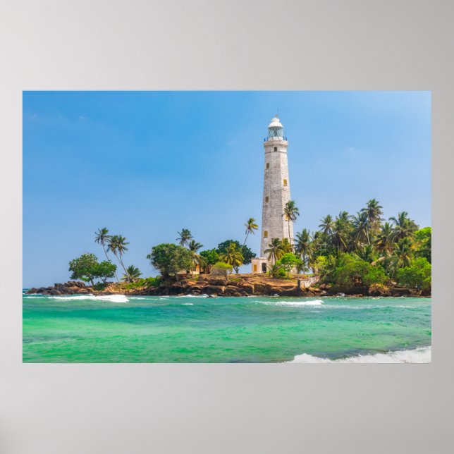 Leuchttürme | Dewundara Sri Lanka Poster (Vorne)
