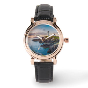 Leuchttürme Fanad Head Lighthouse Irland Armbanduhr