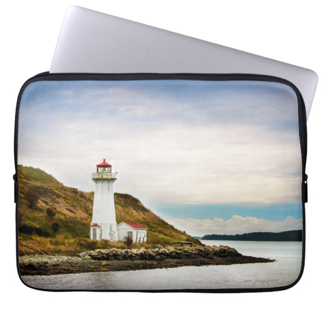 Leuchttürme | Georges Island Lighthouse Laptopschutzhülle (Vorderseite)