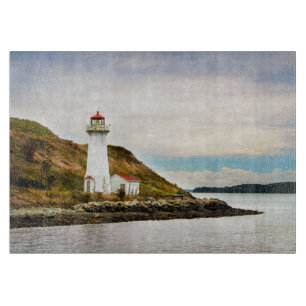 Leuchttürme   Georges Island Lighthouse Schneidebrett
