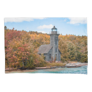 Leuchttürme Grand Island East Channel Light Kissenbezug