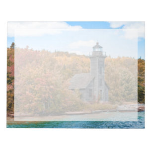 Leuchttürme Grand Island East Channel Light Notizblock