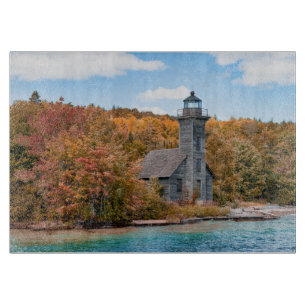 Leuchttürme   Grand Island East Channel Light Schneidebrett