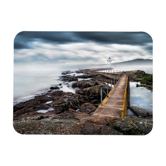 Leuchttürme | Grand Marais Lighthouse Minnesota Magnet (Horizontal)