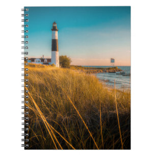 Leuchttürme   Großer Leuchtturm Ludington, MI Notizblock