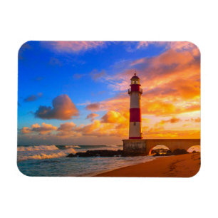 Leuchttürme Itapuã Brasilien Leuchtturm Magnet