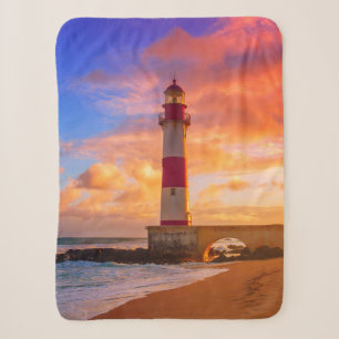 Leuchttürme   Itapuã Lighthouse Bahia Brasilien Sherpadecke