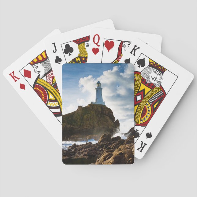 Leuchttürme | Kanalinseln La Corbière Spielkarten (Rückseite)