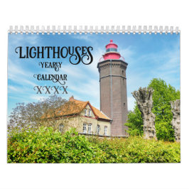 Leuchttürme Landschaften Natur Kalender