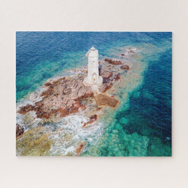 Leuchttürme | Mangiabarche Lighthouse Italien (Horizontal)
