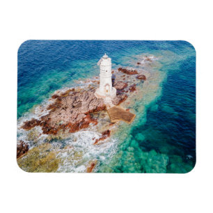Leuchttürme Mangiabarche Lighthouse Italien Magnet