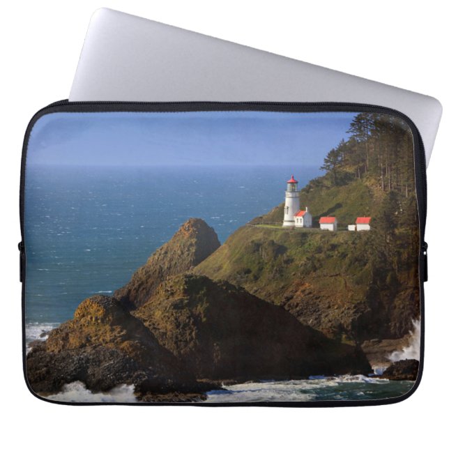 Leuchttürme | Oregon Coast Lighthouse Laptopschutzhülle (Vorderseite)