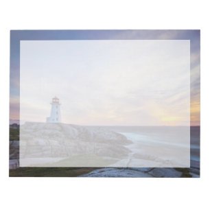 Leuchttürme Peggy's Cove Lighthouse Nova Scotia Notizblock