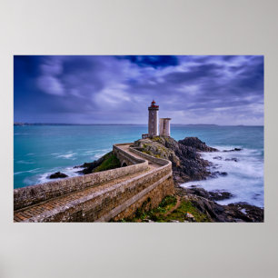 Leuchttürme Petit Minou Lighthouse Frankreich Poster