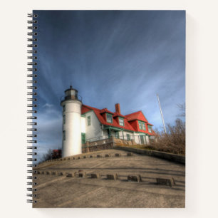Leuchttürme Point Betsie Lake Michigan Notizbuch