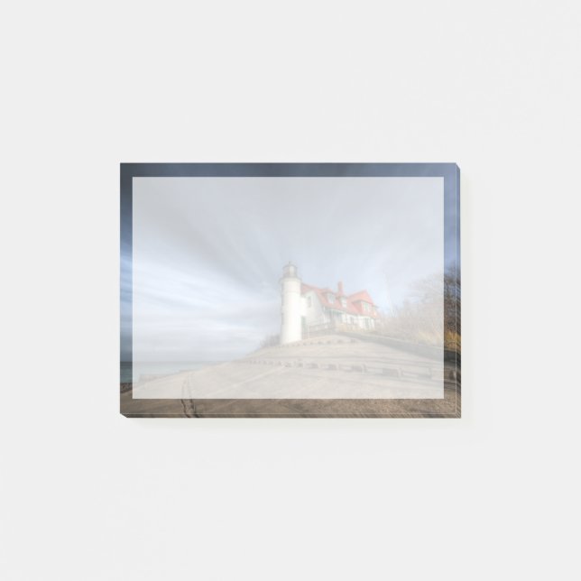 Leuchttürme | Point Betsie Lake Michigan Post-it Klebezettel (Vorderseite)