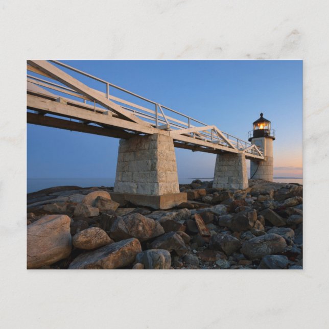 Leuchttürme | Port Clyde Maine Lighthouse Postkarte (Vorderseite)