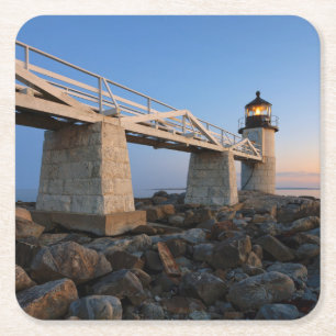 Leuchttürme   Port Clyde Maine Lighthouse Rechteckiger Pappuntersetzer