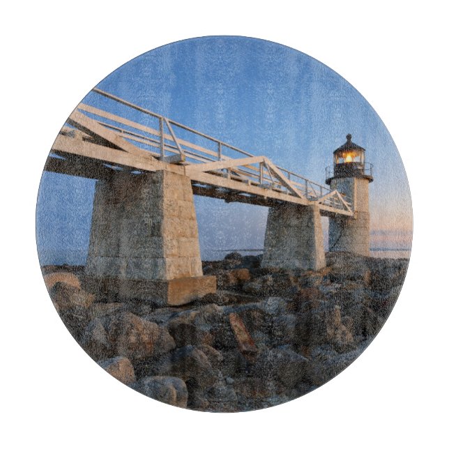Leuchttürme | Port Clyde Maine Lighthouse Schneidebrett (Vorderseite)
