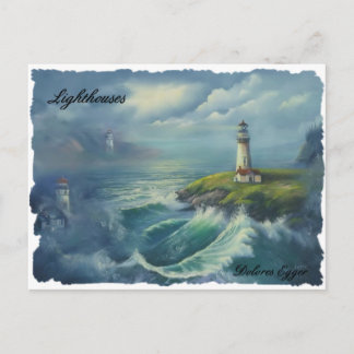 Leuchttürme Postkarte