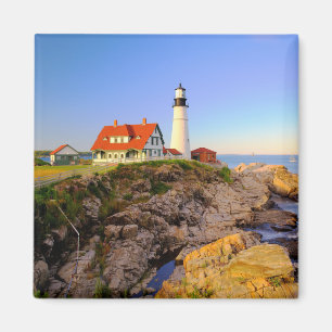 Leuchttürme Rockport Lighthouse Maine Magnet