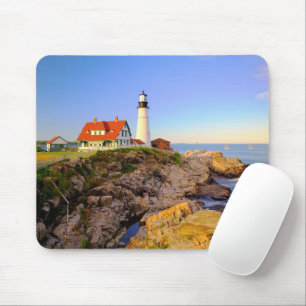 Leuchttürme Rockport Lighthouse Maine Mousepad