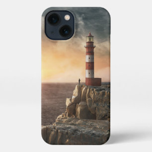 Leuchttürme Rotweiße Leuchttürme iPhone Hülle