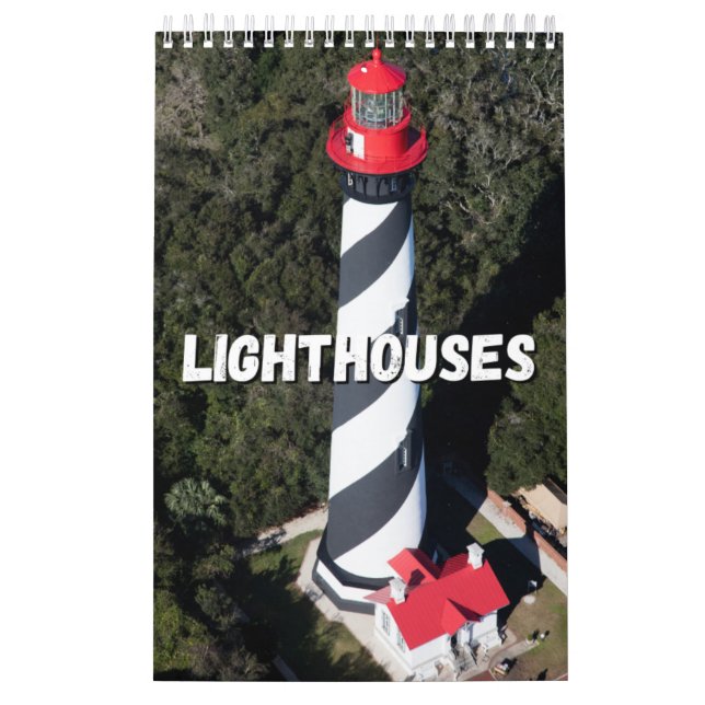 Leuchttürme-Sammlung Wall Calendar Kalender (Titelbild)