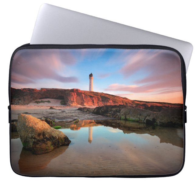 Leuchttürme | Sea Light Lossiemouth Schottland Laptopschutzhülle (Vorderseite)