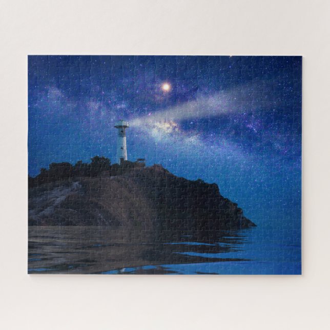 Leuchttürme | Starry Night Lighthouse (Horizontal)