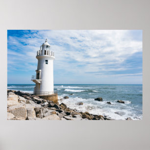 Leuchttürme   Toyohashi City Lighthouse Poster
