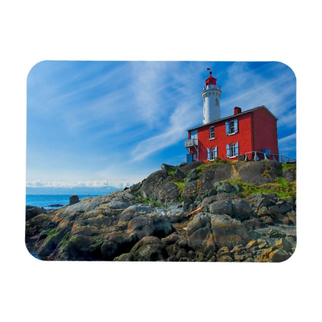 Leuchttürme | Victoria Harbour Vancouver Island Magnet (Horizontal)