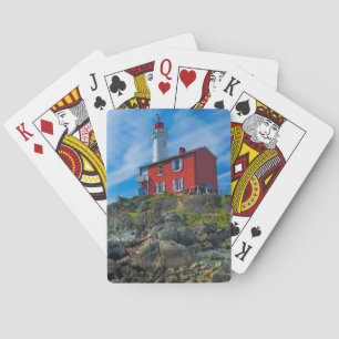 Leuchttürme Victoria Harbour Vancouver Island Spielkarten