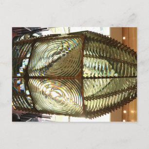 Leuchtturmlampe Postkarte