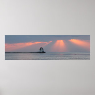 Leuchtturmposter Poster