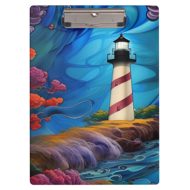 Leuchtturmspitze Klemmbrett (Vorderseite)