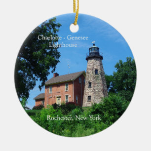 Leuchtturmverzierung Charlottes Genesee Keramik Ornament
