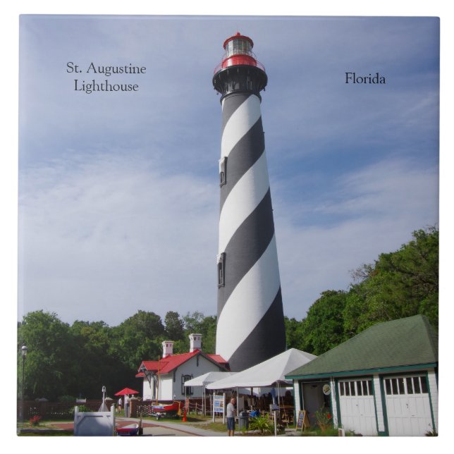 Leuchtturmziegel St. Augustine Fliese (Vorderseite)