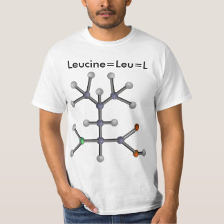 Leucin (Aminosäure) T-Shirt