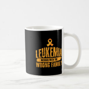 Leukämie-Auszeichnungen mit falscher Familienunter Kaffeetasse