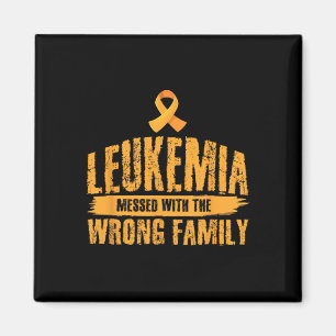 Leukämie-Auszeichnungen mit falscher Familienunter Magnet