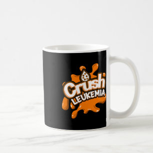 Leukämie-Bewusstsein besiegen Heilung Blutkrebs Kä Kaffeetasse