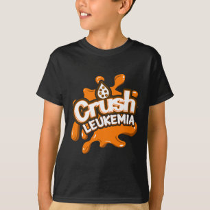 Leukämie-Bewusstsein besiegen Heilung Blutkrebs Kä T-Shirt