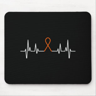 Leukämie Bewusstsein Blutes Krebs Orangen Bandonhö Mousepad