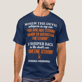 Leukämie Bewusstsein, dass ich der Sturm in dieser T-Shirt