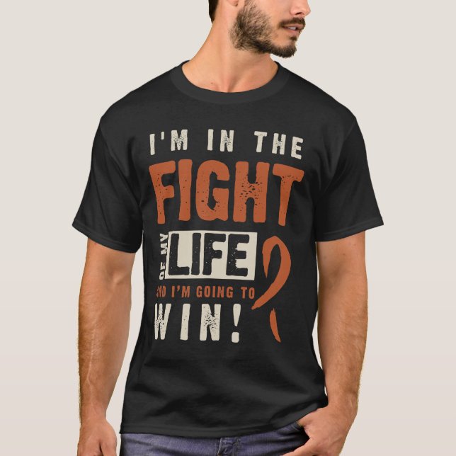 Leukämie Bewusstsein, dass ich im Kampf gegen mein T-Shirt (Vorderseite)