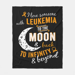 Leukämie Bewusstsein für FrauenKid Leukämie Fleecedecke
