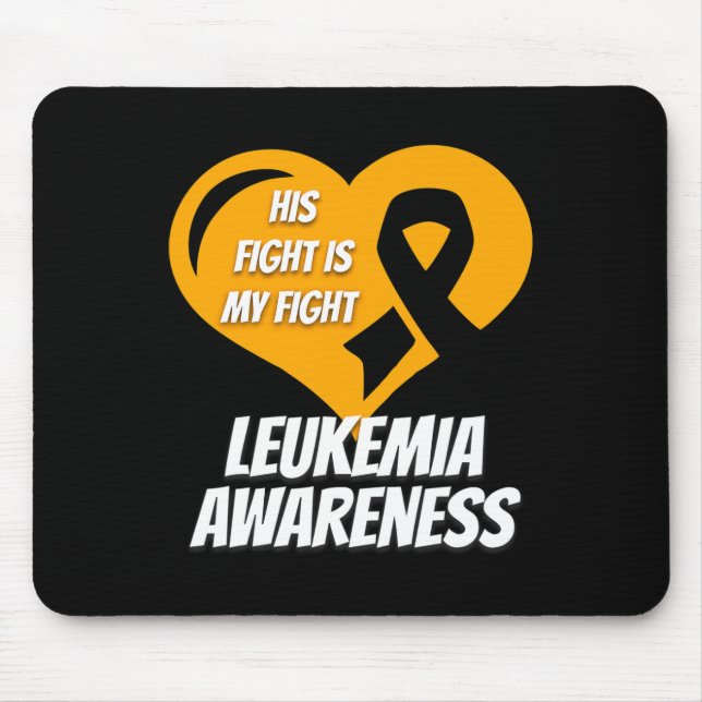 Leukämie Bewusstsein für Mama oder Vater Mousepad (Vorne)